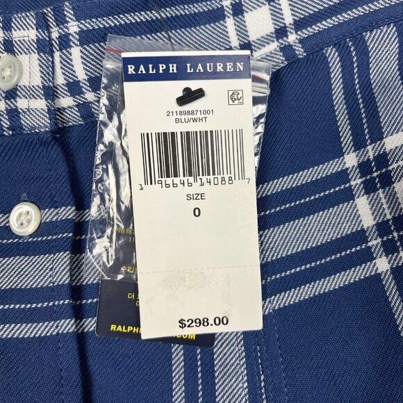 Polo Ralph Lauren Long Plaid Maxi Skirt New - Picture 5 of 16